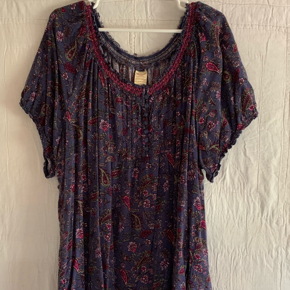 Faded Glory Blouse 4X 26/28